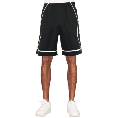 Striped elastic waist breathable men's shorts