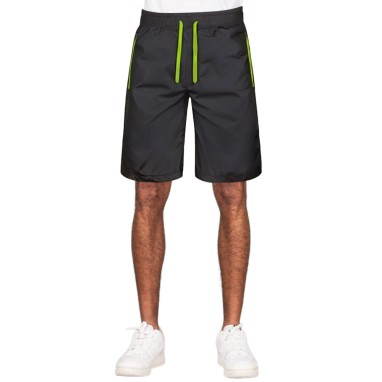 Elastic waist breathable men's sports shorts