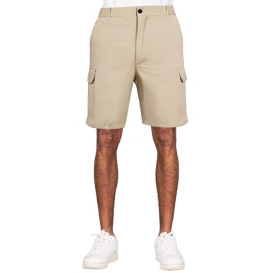 Elastic waist breathable men's cargo shorts