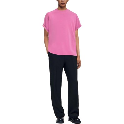 High quality lightweight crew neck men's T-shirt