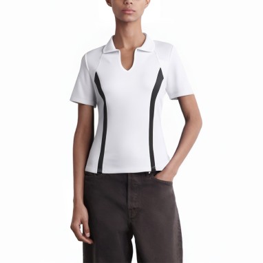 Soft breathable quick-drying women's polo shirt